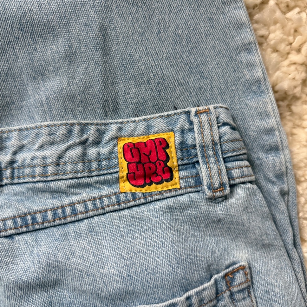 Classic straight-leg Empyre streetwear, casual, comfy Light Blue Straight Leg Je - Picture 5 of 7